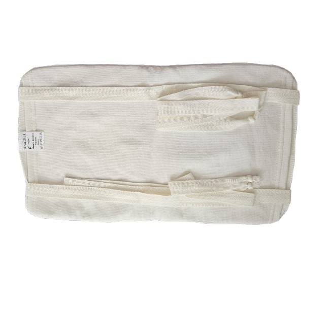 Compresa impermeabila pentru impachetari cu ulei de ricin in 3 straturi cu buzunar - detox ficat