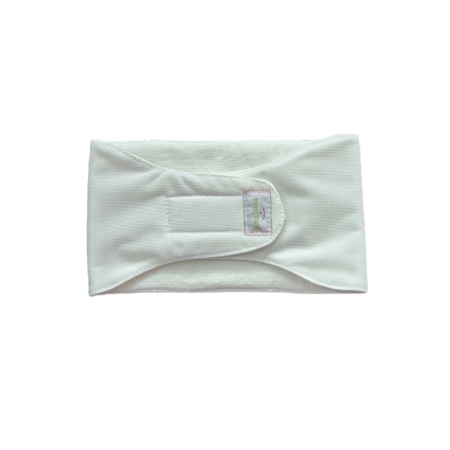 Compresa impermeabila pentru impachetari cu ulei de ricin in 3 straturi cu scai - bumbac organic tiroida